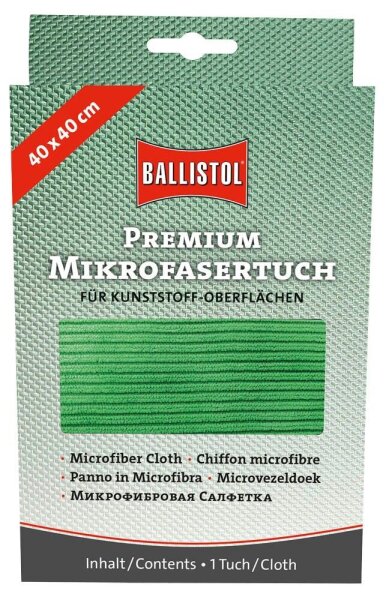 BALLISTOL Premium Mikrofasertuch Polyester 60 °C waschbar, 1 St.