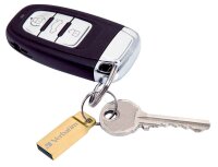 verbatim USB-Stick Metal Executive gold 64 GB, 1 St.