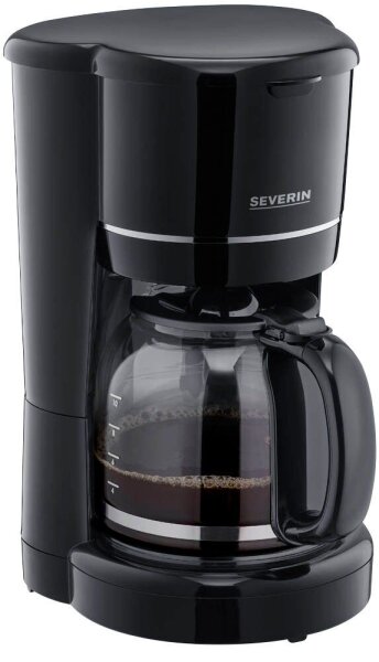 SEVERIN KA 4320 Kaffeemaschine schwarz, 10 Tassen