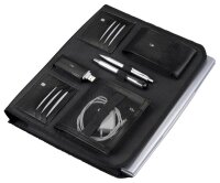ALUMAXX Aktenkoffer VENTURE Aluminium schwarz 45,5 x 13,5 x 33,5 cm