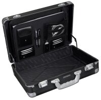 ALUMAXX Aktenkoffer VENTURE Aluminium schwarz 45,5 x 13,5 x 33,5 cm