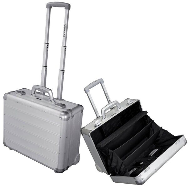ALUMAXX Pilotenkoffer GALAXY Aluminium silber 46,0 x 37,0 x 20,0 cm