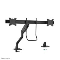 Neomounts Monitor-Halterung DS75S-950BL2 NEXT One schwarz für 2 Monitore, Tischbohrung, Tischklemme