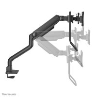 Neomounts Monitor-Halterung DS75S-950BL2 NEXT One schwarz für 2 Monitore, Tischbohrung, Tischklemme