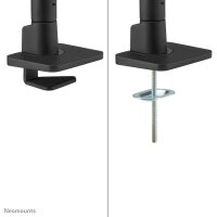 Neomounts Monitor-Halterung DS75S-950BL2 NEXT One schwarz für 2 Monitore, Tischbohrung, Tischklemme