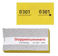 WOLF & APPENZELLER Doppelnummernblöcke...