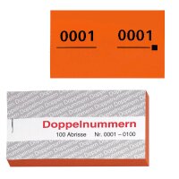 WOLF & APPENZELLER Doppelnummernblöcke...