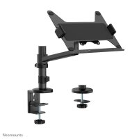 Neomounts Laptop-Halterung DS20-425BL1 NEXT Lite schwarz für 1 Notebook, Tischklemme