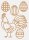folia Fensterbilder Set Springtime mehrfarbig  ( 23821 )