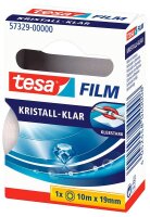 tesa KRISTALL-KLAR Klebefilm transparent 19,0 mm x 10,0 m 1 Rolle