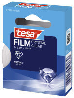 tesa KRISTALL-KLAR Klebefilm transparent 19,0 mm x 33,0 m 1 Rolle