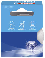 tesa KRISTALL-KLAR Klebefilm transparent 19,0 mm x 33,0 m 1 Rolle