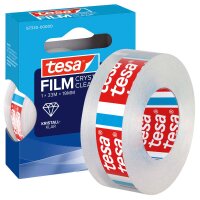 tesa KRISTALL-KLAR Klebefilm transparent 19,0 mm x 33,0 m 1 Rolle