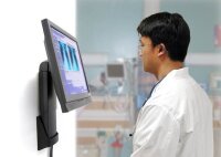 ergotron Monitor-Halterung Wandhalterung Neo-Flex 60-577-195 schwarz für 1 Monitor, Wandhalterung
