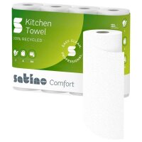 Satino Küchenrollen comfort 2-lagig, 4 Rollen