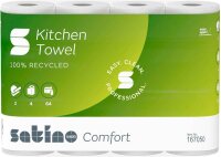 Satino Küchenrollen comfort 2-lagig, 4 Rollen