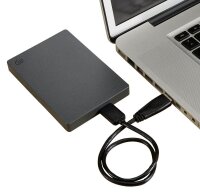 Seagate Basic 1 TB externe HDD-Festplatte schwarz