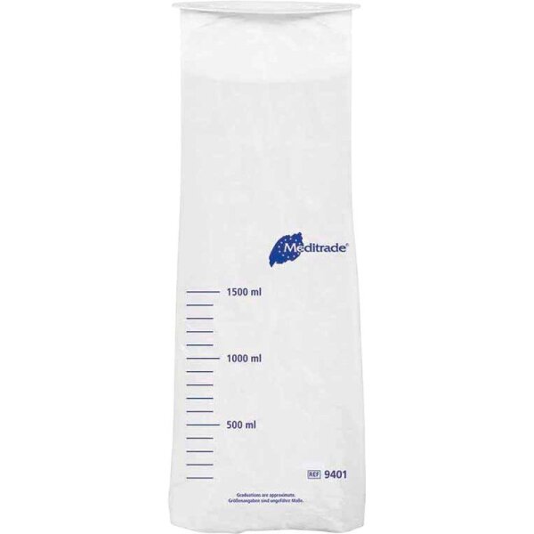 Meditrade® Spuckbeutel aus Papier, 25 St.