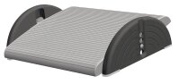 WEDO Fußstütze Relax-PLUS grau Kunststoff