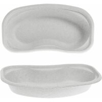 Meditrade® Nierenschalen, Pappe grau 25,5 x 4,8 cm,...