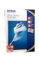 EPSON Fotopapier S041944 13,0 x 18,0 cm hochglänzend...