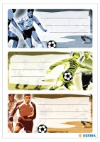 HERMA Schuletiketten 5598 Fußball, 9 Etiketten