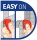 tesa Fliegengitter Insect Stop Comfort anthrazit 1,2 x 2,2 m