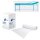 Meditrade® Ärztekrepp ROLLICEL® 2-lagig weiß 59,0 cm x 50,0 m, 9 Rollen