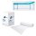 Meditrade® Ärztekrepp ROLLICEL® 2-lagig weiß 55,0 cm x 50,0 m, 9 Rollen