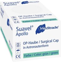 Meditrade® Herren Baretthauben Suavel® APOLLO grün Einheitsgröße 50 St.