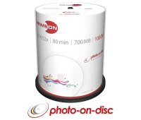PRIMEON CD-R 700 MB bedruckbar, 100 St.