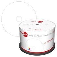 PRIMEON DVD-R 4,7 GB bedruckbar, 50 St.