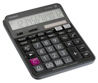 CASIO DJ-120D Plus Tischrechner schwarz