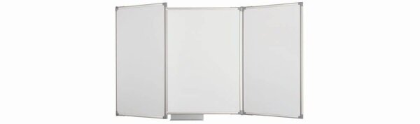 AKTION: MAUL Klapptafel MAULpro 150,0 x 100,0 cm weiß + GRATIS HEBEL Zubehör-Set für Weißwandtafeln