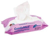 Meditrade® Feuchttücher Gentle Med® 1-lagig weiß, 80 St.