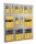 Kerkmann Wandprospekthalter Fokus alu DIN A4, 1/3 DIN A4 75,0 x 6,5 x 100,0 cm, 1 St.