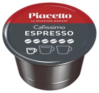 Piacetto supremo per Cafissimo Espresso Kaffeekapseln, Arabicabohnen kräftig, 96 St.