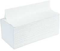 Meditrade® Papierhandtücher 6721 Zick-Zack-Falzung 2-lagig weiß, 3.150 St.