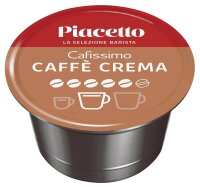 Piacetto supremo per Cafissimo Caffè Crema Kaffeekapseln, Arabicabohnen kräftig, 96 St.