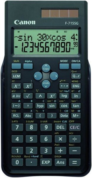 Canon F-715SG Wissenschaftlicher Taschenrechner schwarz