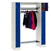 CP Garderobe mit Schließfächern Serie 8070...