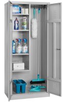 Gürkan Putzmittelschrank 104527 lichtgrau 4...