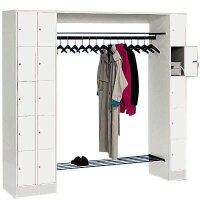 CP Garderobe mit Schließfächern Serie 8070...