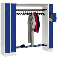 CP Garderobe mit Schließfächern Serie 8070...