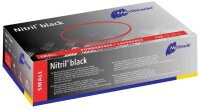 Meditrade® unisex Einmalhandschuhe Nitril® black...