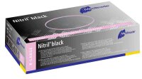 Meditrade® unisex Einmalhandschuhe Nitril® black...