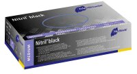 Meditrade® unisex Einmalhandschuhe Nitril® black...