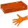Industrade® unisex Einmalhandschuhe Nitril® StellarGrip Orange orange Größe S, 50 St.