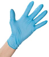 Meditrade® unisex Einmalhandschuhe Nitril® NextGen® blau Größe S, 100 St.