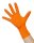 Industrade® unisex Einmalhandschuhe Nitril® StellarGrip Orange orange Größe L, 50 St.